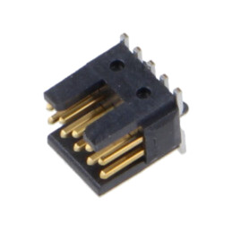 Conector: şiruri pini; tată; PIN: 10; 1,27mm; aurit; SMT; soclu