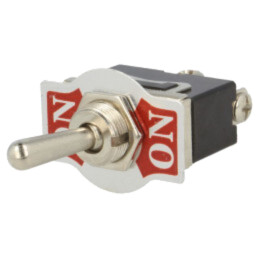 Comutator: basculant; Poz: 2; SPDT; ON-ON; 10A/250VAC; -25÷85°C