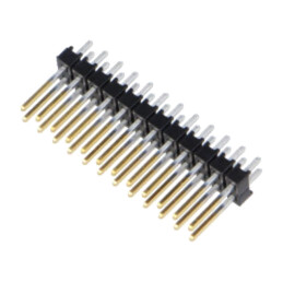Conector: şiruri pini; şir pini; tată; PIN: 24; drept; 2,54mm; THT