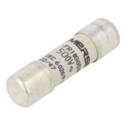 Siguranţă: siguranţă; gG,întârziere; 1A; 500VAC; 250VDC; 10x38mm
