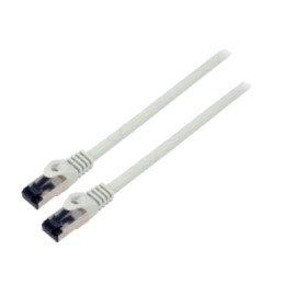 Patch cord; S/FTP; Cat 8.1; litat; Cu; LSZH; gri; 0,5m; 26AWG; Fire: 8