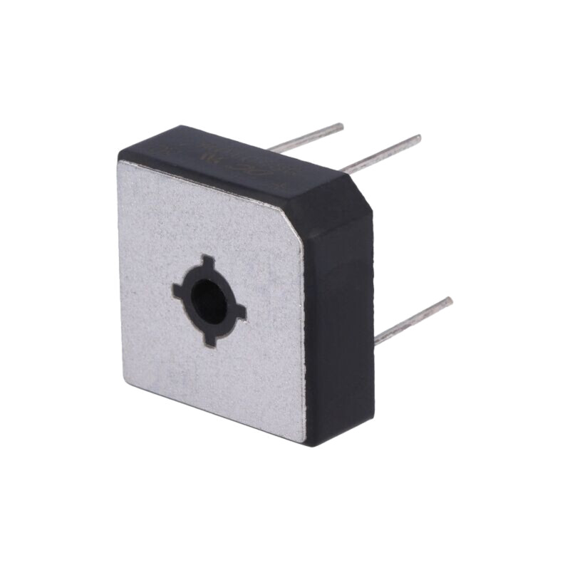 Punte redresoare: monofazat; Urmax: 1kV; If: 50A; Ifsm: 500A; BR-25W