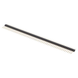 Conector: şiruri pini; şir pini; tată; PIN: 50; drept; 2,54mm; THT