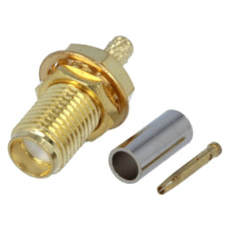 Conector: antenă; mufă; SMA-B; drept