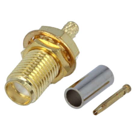 Conector: antenă; mufă; SMA-B; drept