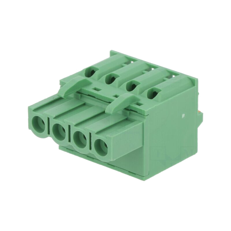 Regletă de conexiuni deconectabilă; 5mm; piste: 4; drept; mufă Regletă de conexiuni deconectabilă; 5mm; piste: 4; drept; mufă
