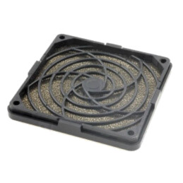 De protecţie; plastic; 92x92mm; clichet,şurub; cu filtru; 30ppi