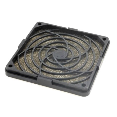 De protecţie; plastic; 92x92mm; clichet,şurub; cu filtru; 30ppi