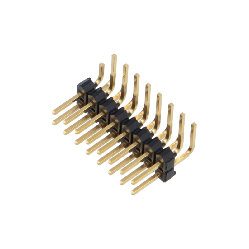 Conector: şiruri pini; şir pini; tată; PIN: 16; în unghi 90°; THT Conector: şiruri pini; şir pini; tată; PIN: 16; în unghi 90°; THT