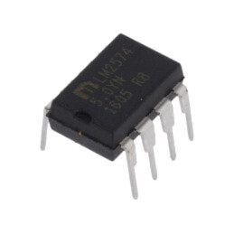 PMIC; convertor DC/DC; Uintr: 1,23÷40VDC; Uieş: 5VDC; 0,5A; DIP8