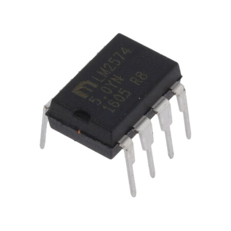PMIC; convertor DC/DC; Uintr: 1,23÷40VDC; Uieş: 5VDC; 0,5A; DIP8