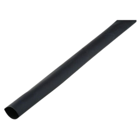 Manşon termocontractabil; cu adeziv; 2: 1; 9,5mm; L: 1000mm; neagră