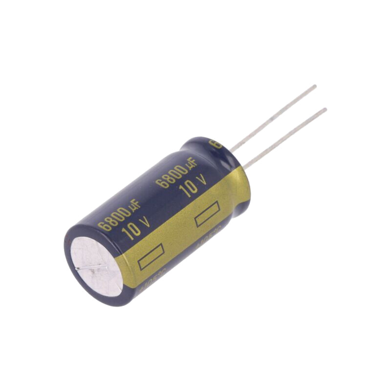 Condensator: electrolitic; low ESR; THT; 6800uF; 10VDC; Ø16x31,5mm Condensator: electrolitic; low ESR; THT; 6800uF; 10VDC; Ø16x31,5mm