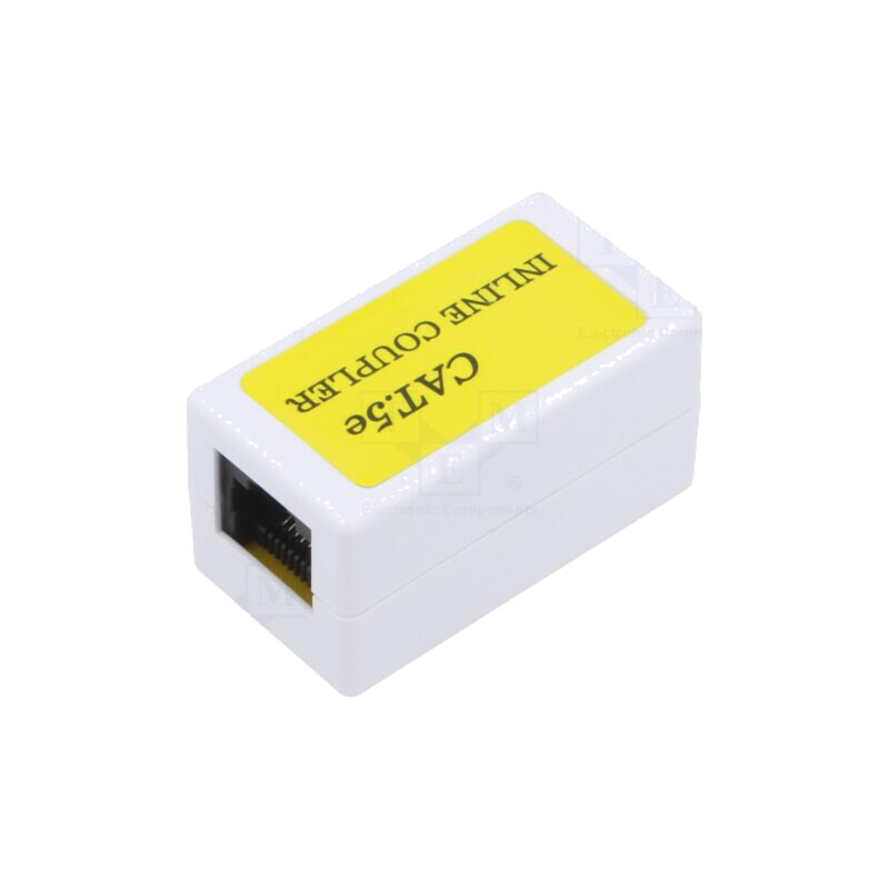 Cuplor RJ45; Cat: 5e; conexiune 1: 1 Cuplor RJ45; Cat: 5e; conexiune 1: 1