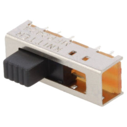 Comutator: glisant; Poz: 4; 0,35A/30VDC; ON-ON-ON-ON; PCB,THT; 20mΩ