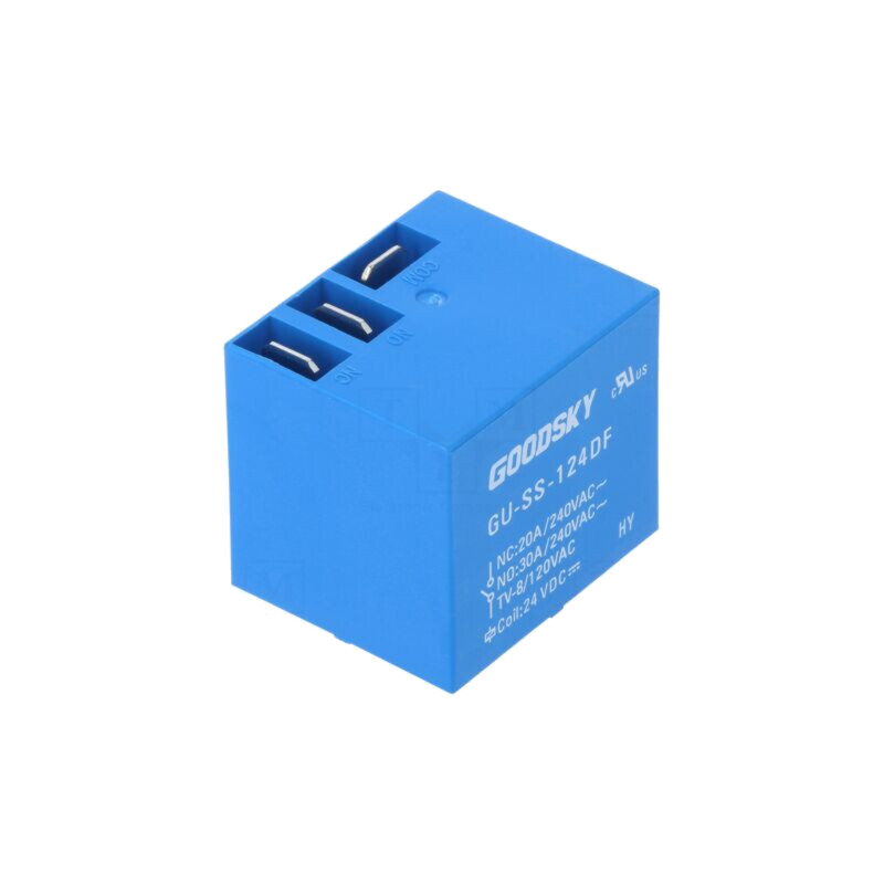 Releu: electromagnetic; SPDT; Ubobină: 24VDC; 30A; PCB; max.240VAC Releu: electromagnetic; SPDT; Ubobină: 24VDC; 30A; PCB; max.240VAC