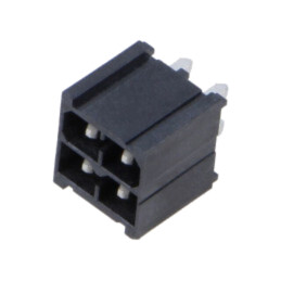Conector: PCB-cablu/PCB; soclu; POWERMATE; tată; PIN: 4; drept; THT