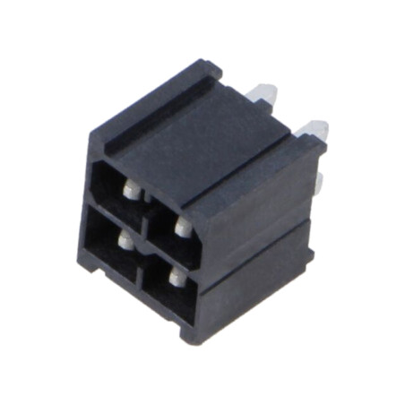 Conector: PCB-cablu/PCB; soclu; POWERMATE; tată; PIN: 4; drept; THT