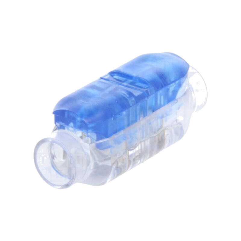 Cu eliberare rapidă; CoolSplice; IDC; 0,75mm2; albastră; piste: 2 Cu eliberare rapidă; CoolSplice; IDC; 0,75mm2; albastră; piste: 2