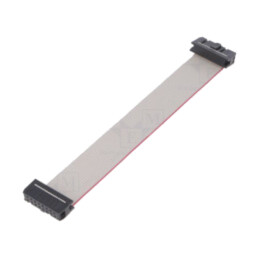 Cablu panglică cu conectori IDC; P.cablu-bandă: 1,27mm; 0,3m