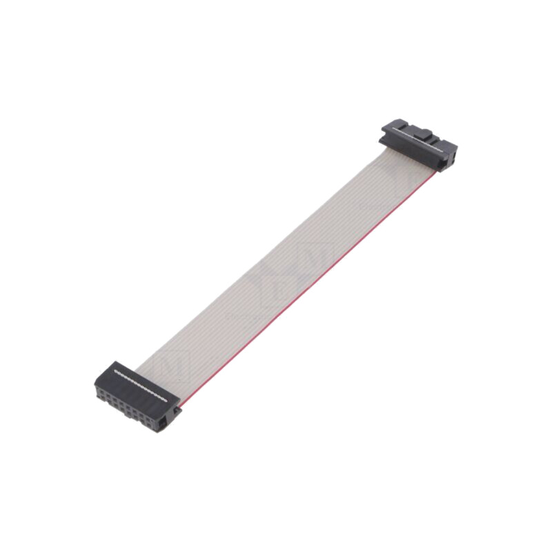 Cablu panglică cu conectori IDC; P.cablu-bandă: 1,27mm; 0,3m