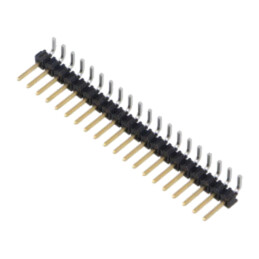 Conector: şiruri pini; şir pini; tată; PIN: 20; în unghi 90°; THT