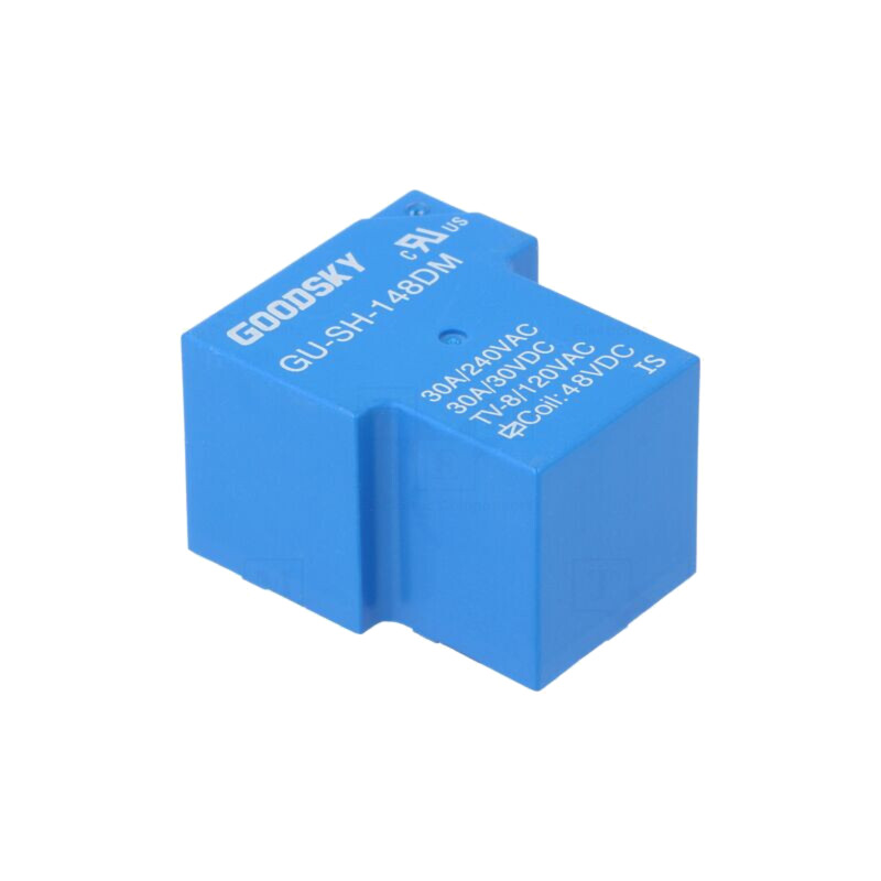 Releu: electromagnetic; SPST-NO; Ubobină: 48VDC; 30A; GU; PCB; 930mW