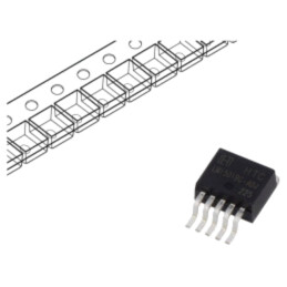 PMIC; convertor DC/DC; Uintr: 5,2÷40V; Uieş: 1,23÷40V; 5A; TO263-5