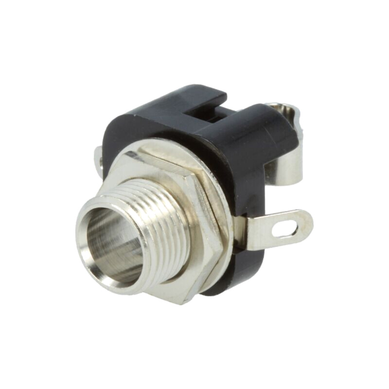 Conector: Jack 6,3mm; soclu; mamă; mono; piste: 2; drept; lipire