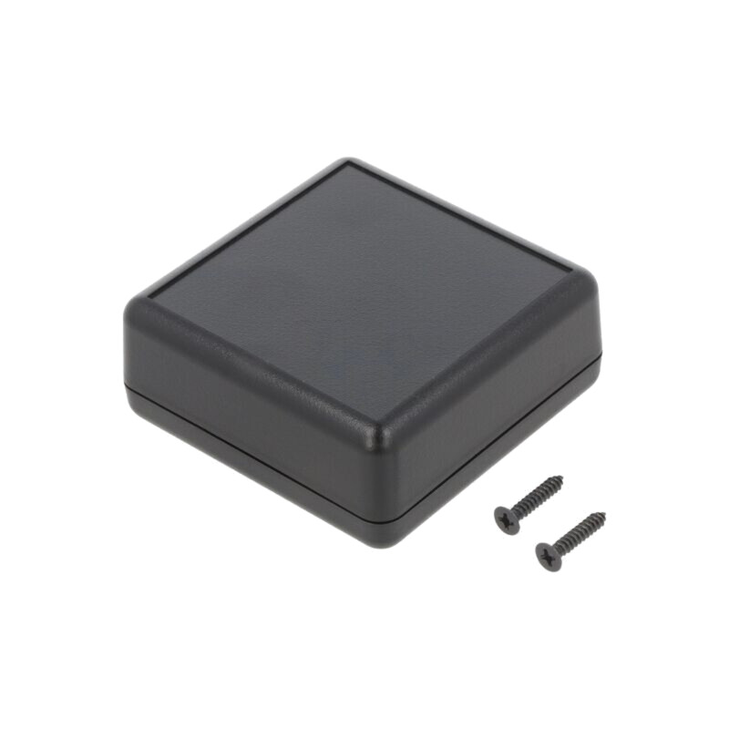 Carcasă: universală; X: 66,5mm; Y: 66,5mm; Z: 28mm; ABS; neagră