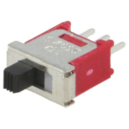 Comutator: glisant; Poz: 2; SPDT; 1,5A/250VAC; ON-ON; THT; -30÷85°C