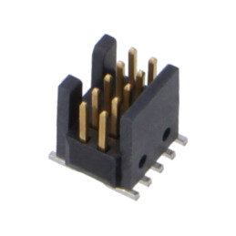 Conector: şiruri pini; tată; PIN: 10; 1,27mm; gold flash; SMT; soclu