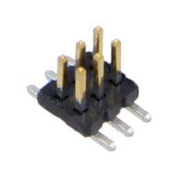 Conector: şiruri pini; tată; PIN: 6; 1,27mm; aurit; SMT; soclu; rolă