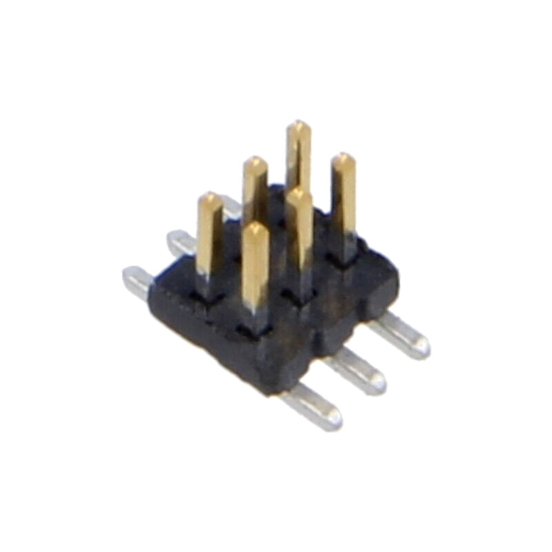 Conector: şiruri pini; tată; PIN: 6; 1,27mm; aurit; SMT; soclu; rolă Conector: şiruri pini; tată; PIN: 6; 1,27mm; aurit; SMT; soclu; rolă