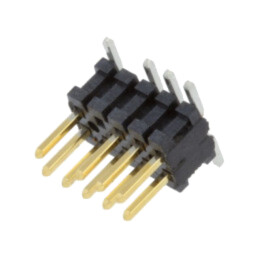 Conector: şiruri pini; tată; PIN: 10; 1,27mm; gold flash; SMT; soclu