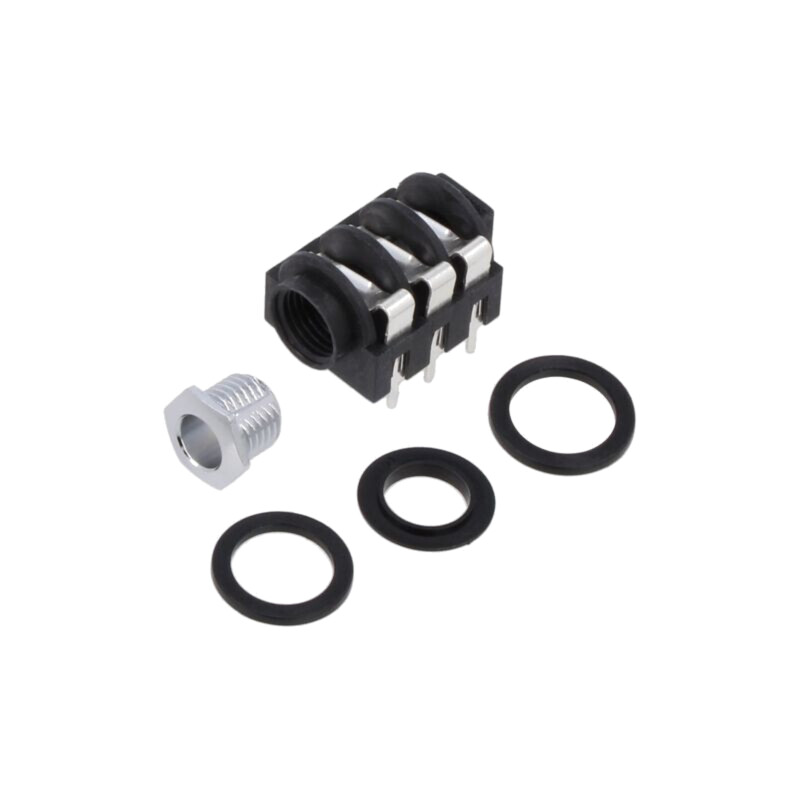connector 1/4'' M JACK STEREO SWITCHED