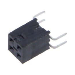Conector: şiruri pini; soclu; tată; PIN: 4; de trecere; drept; THT