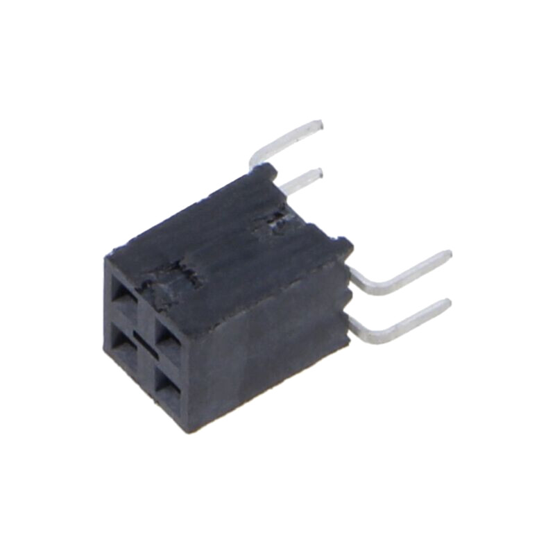 Conector: şiruri pini; soclu; tată; PIN: 4; de trecere; drept; THT