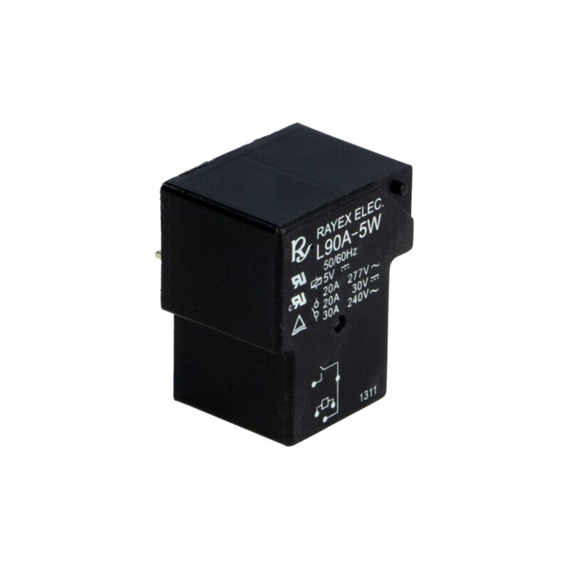 Releu: electromagnetic; SPST-NO; Ubobină: 5VDC; 30A; L90; PCB; 900mW Releu: electromagnetic; SPST-NO; Ubobină: 5VDC; 30A; L90; PCB; 900mW