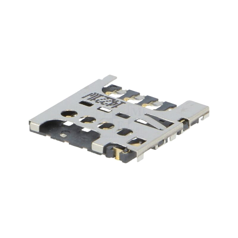 Conector: pentru carduri; Micro SIM; push-pull; SMT; PIN: 6