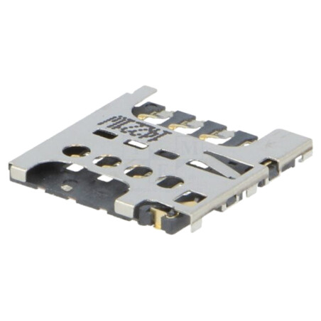 Conector: pentru carduri; Micro SIM; push-pull; SMT; PIN: 6