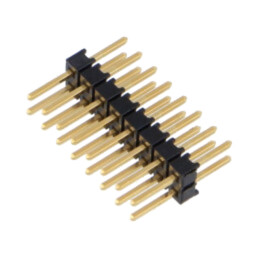 Conector: şiruri pini; şir pini; tată; PIN: 16; drept; 2,54mm; THT