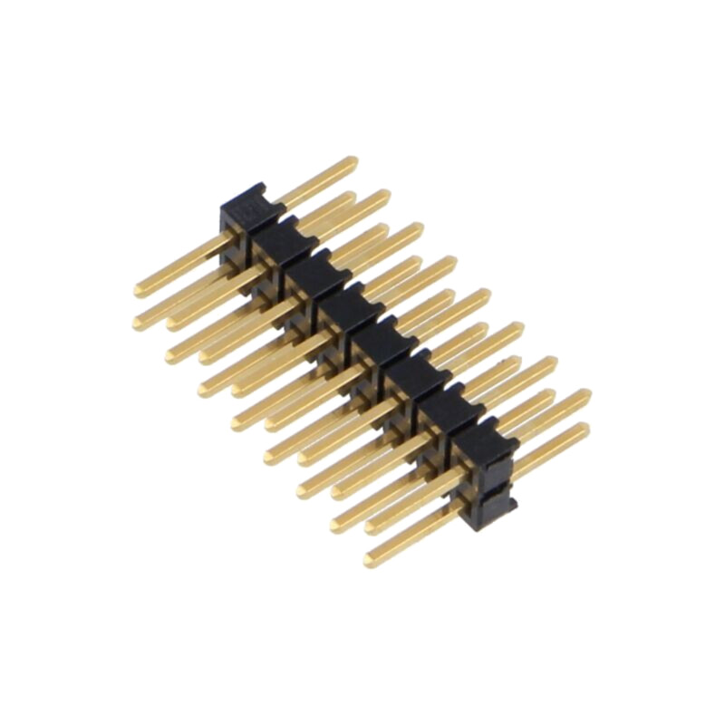 Conector: şiruri pini; şir pini; tată; PIN: 16; drept; 2,54mm; THT Conector: şiruri pini; şir pini; tată; PIN: 16; drept; 2,54mm; THT
