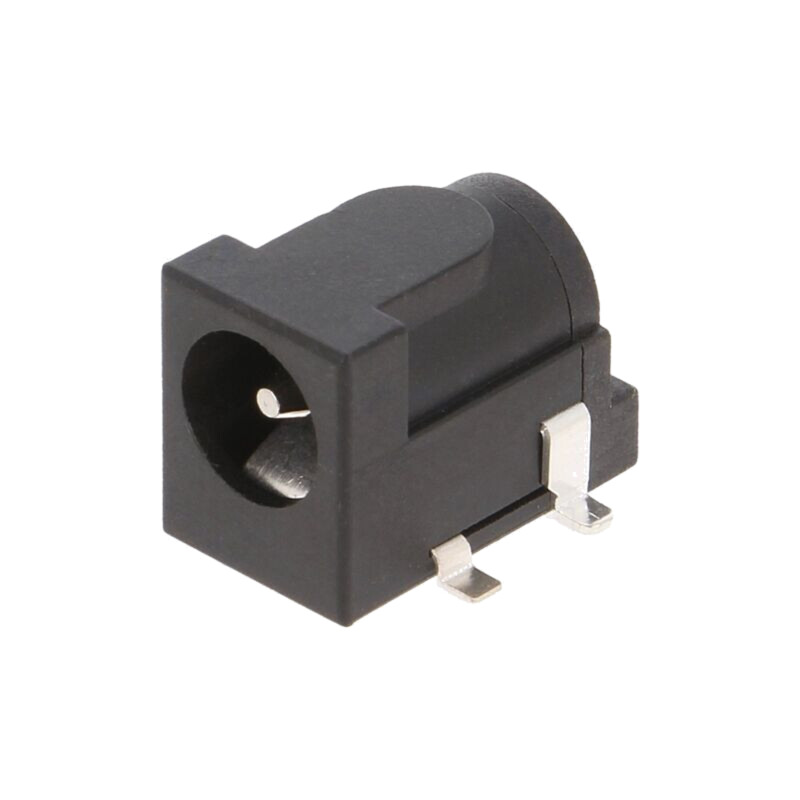 Conector: alimentare DC; soclu; tată; 5,5/2,1÷2,5mm; SMT; neagră Conector: alimentare DC; soclu; tată; 5,5/2,1÷2,5mm; SMT; neagră