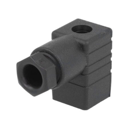 Conector: cu valvă; mufă; format C; 9,4mm; mamă; PIN: 3; pe cablu