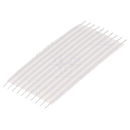 Conector: cablu jumper flexibil; P.cablu-bandă: 2,54mm; L: 50,8mm