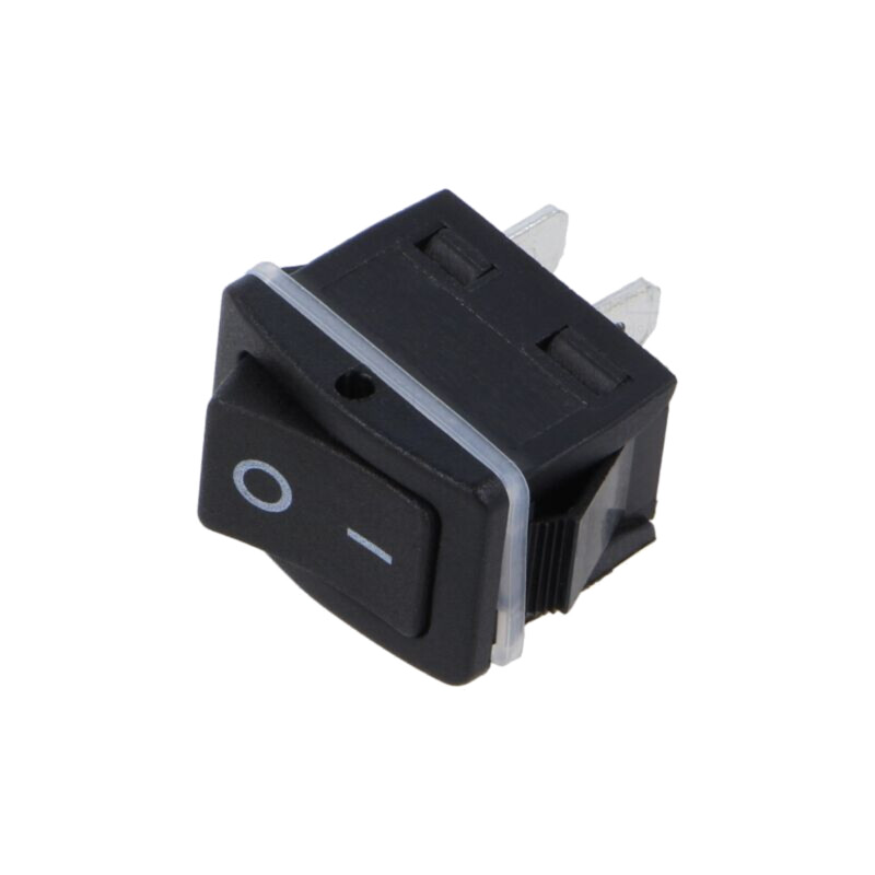 ROCKER; SPST; Poz: 2; ON-OFF; 16A/250VAC; neagră; IP68; fără; 20mΩ ROCKER; SPST; Poz: 2; ON-OFF; 16A/250VAC; neagră; IP68; fără; 20mΩ