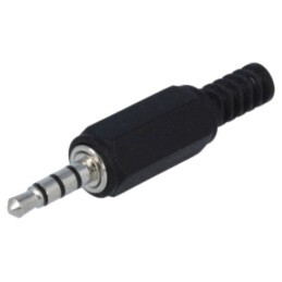 Conector: Jack 2,5mm; mufă; tată; stereo special,cu manşon; drept