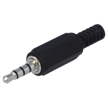 Conector: Jack 2,5mm; mufă; tată; stereo special,cu manşon; drept