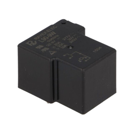 Releu: electromagnetic; SPDT; Ubobină: 9VDC; 30A; L90; PCB; 900mW